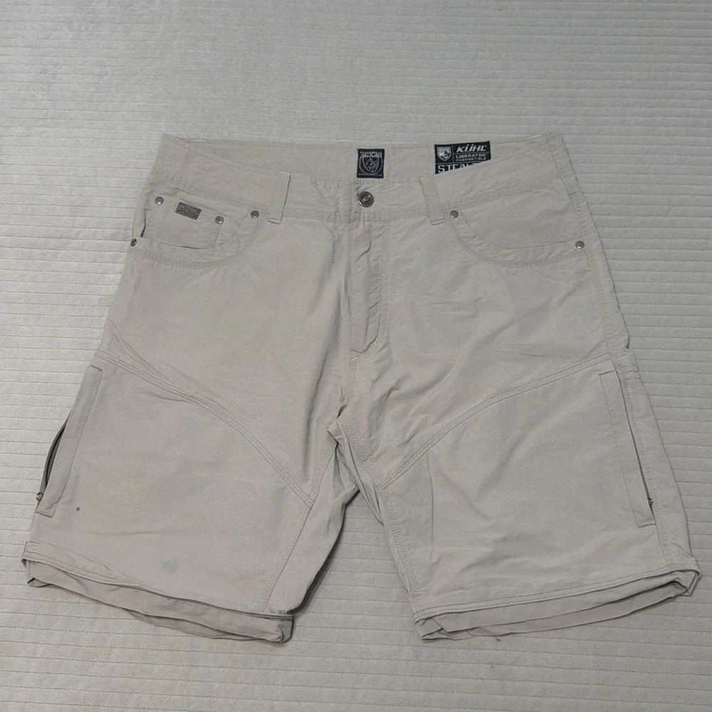 Kuhl Liberator Convertible Stealth Pants Men's 36 x 30 Zip Off SHORTS ONLY